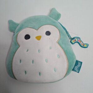 Squishmallows Winston The Owl Plush Zipper Pouch